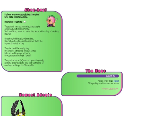 pages/home screenshot