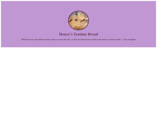 Honey_Bread_Recipe screenshot