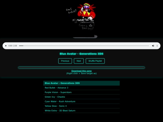 SECRET_ChaosEmeraldThemes screenshot