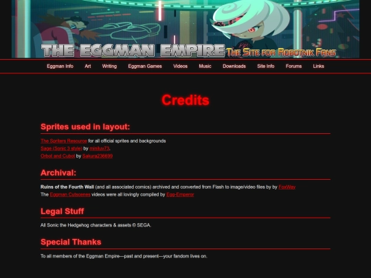 credits screenshot
