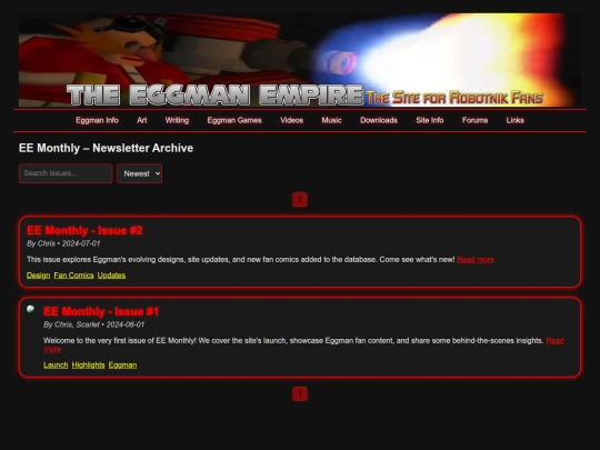 eemonthly screenshot