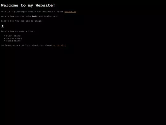 pages/outside-sites screenshot