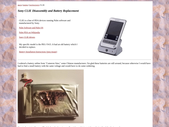 pages/technology/Sony-CLIE-disassembly screenshot
