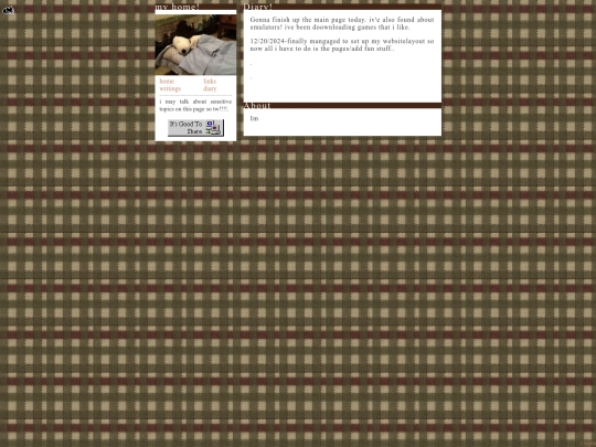 diary screenshot