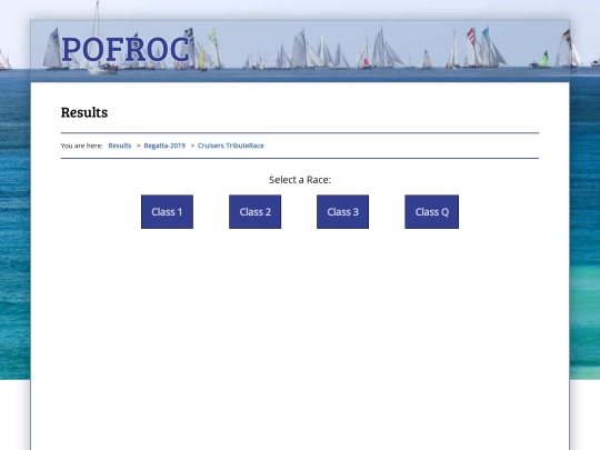 Regatta-2019/Cruisers TributeRace screenshot