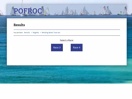 Regatta/Working Boats Tues am screenshot