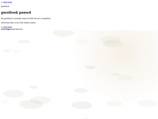 guestbook screenshot