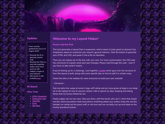 test screenshot