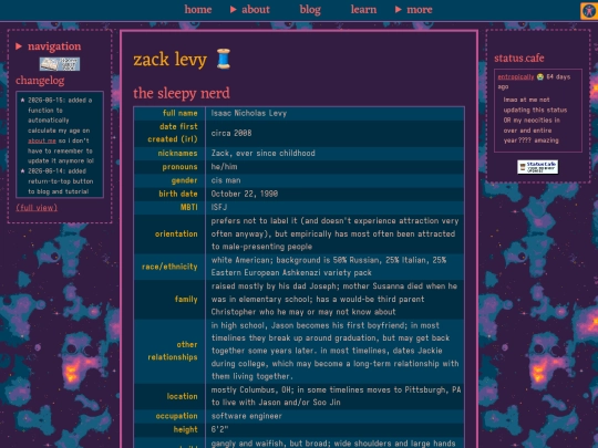creating/ocs/zack screenshot