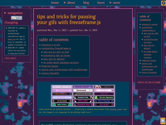 learn/freezeframe screenshot