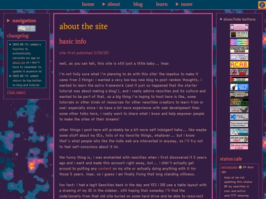 site screenshot