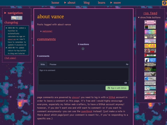 tags/about vance screenshot