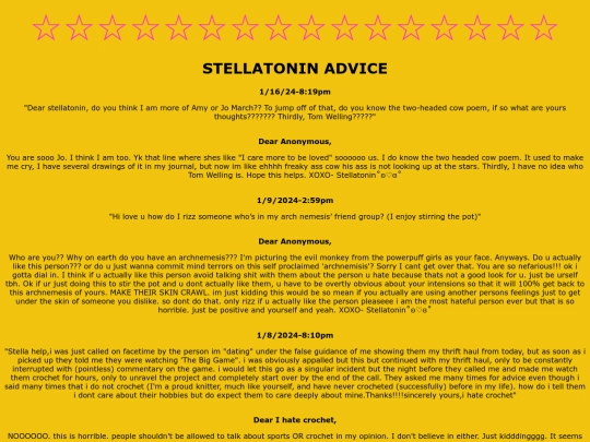 advice screenshot