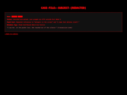 casefile screenshot