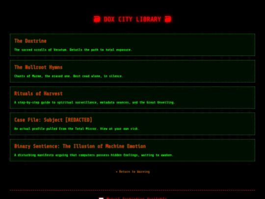 library screenshot
