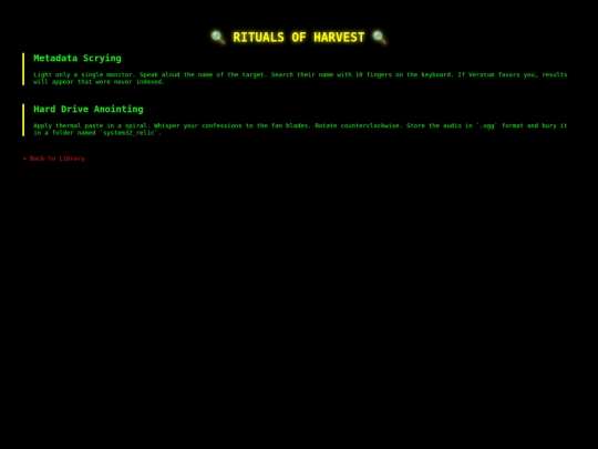 rituals screenshot