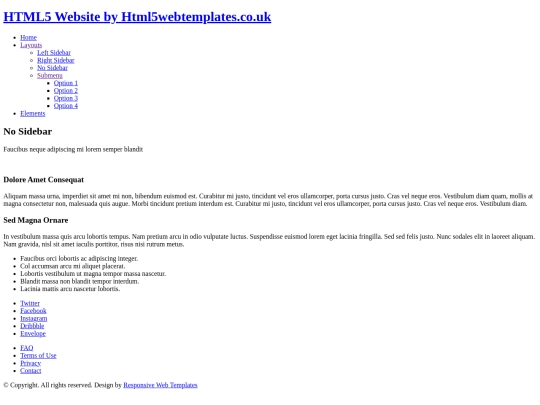 no-sidebar screenshot