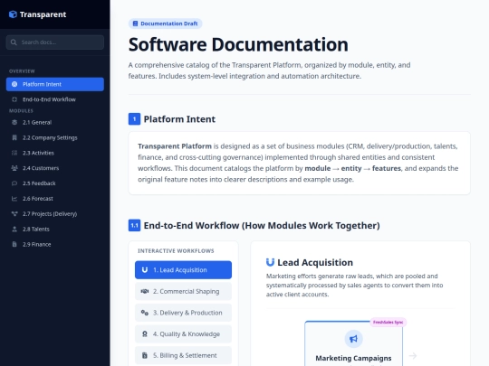 Transparent/features screenshot