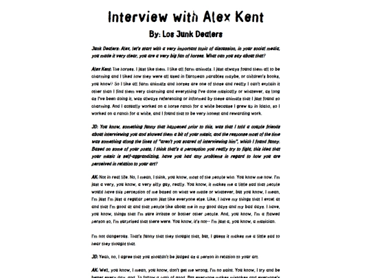 entrevistas/alexkentInterview screenshot