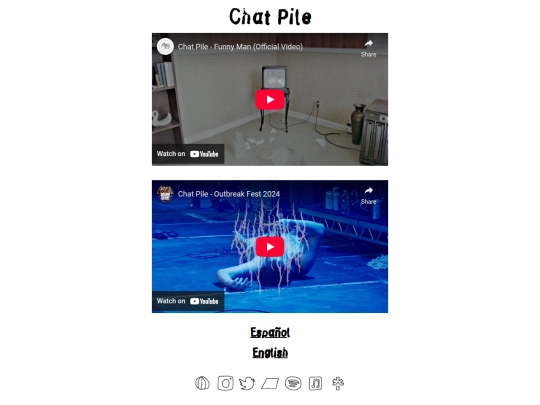 entrevistas/chatpile screenshot