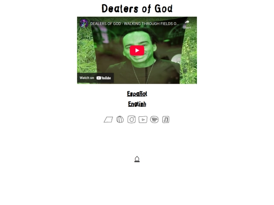 entrevistas/dealersofgod screenshot