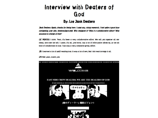 entrevistas/dogInterview screenshot