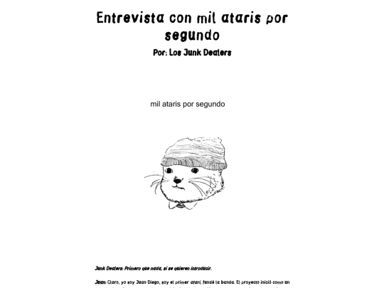 entrevistas/milatarisEntrevista screenshot