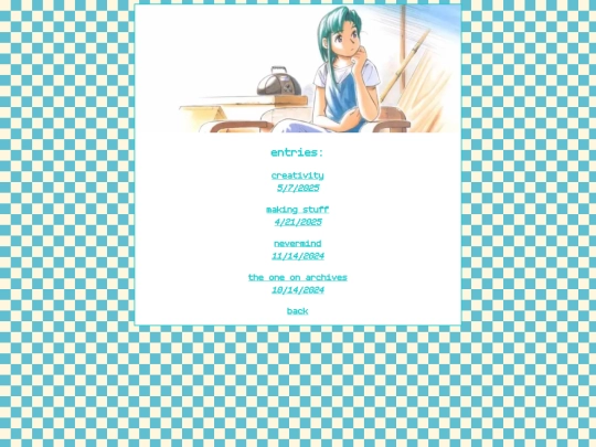 blog screenshot