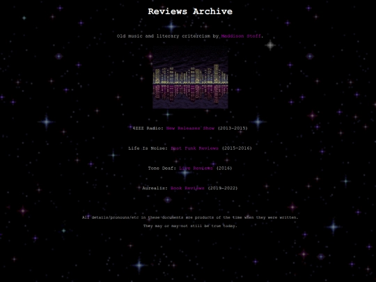 reviews screenshot