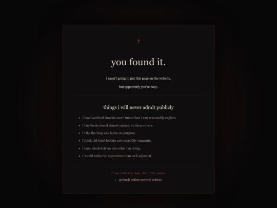 secrets screenshot