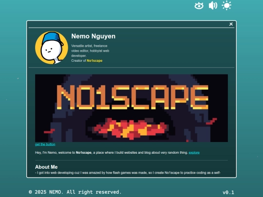 scapes/about_menu/about_menu screenshot