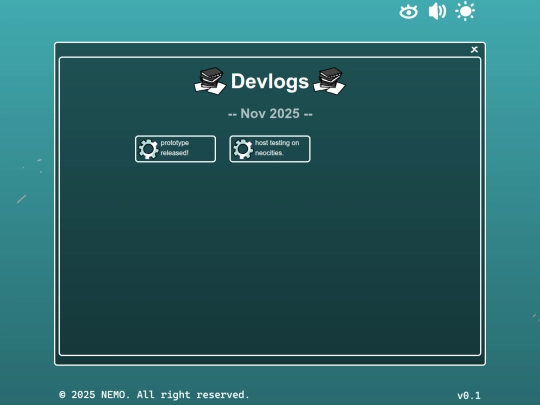 scapes/devlog_menu/devlog_menu screenshot