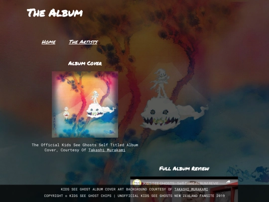 fansite/album screenshot