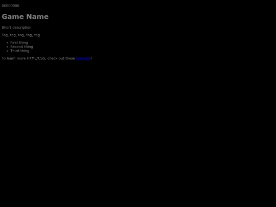 gamepage screenshot
