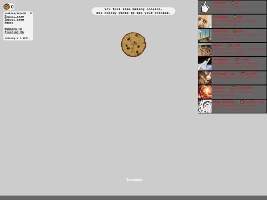 CookieClicker screenshot