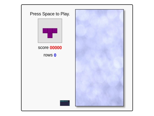 Tetris screenshot