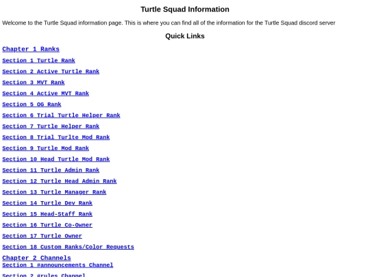 info screenshot