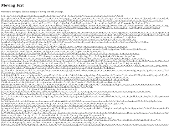 movingtext screenshot