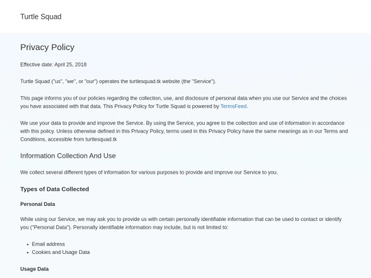 privacy screenshot