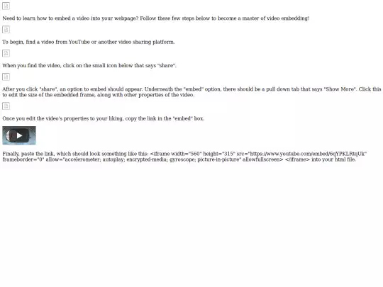 sites/video-embedding-assignment screenshot