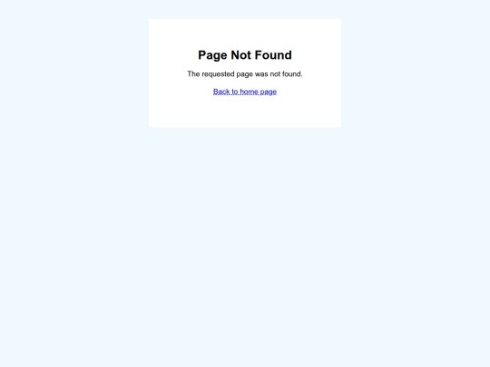 not_found screenshot