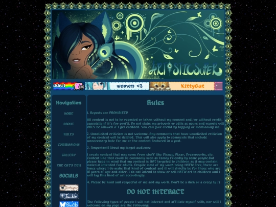 Rules screenshot
