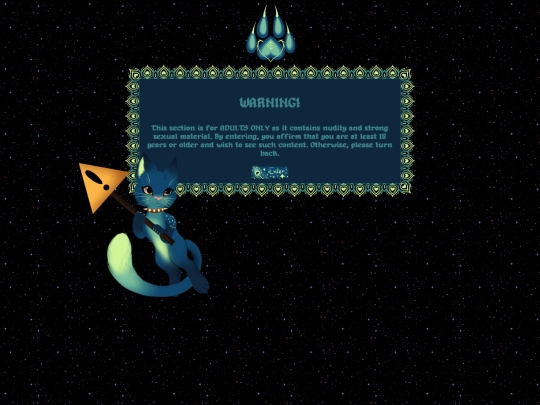 WARNING screenshot