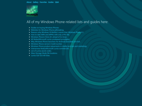 guides screenshot