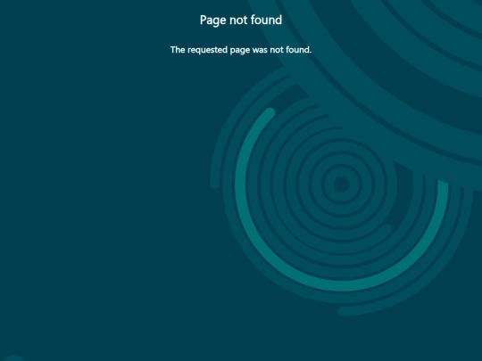 not_found screenshot