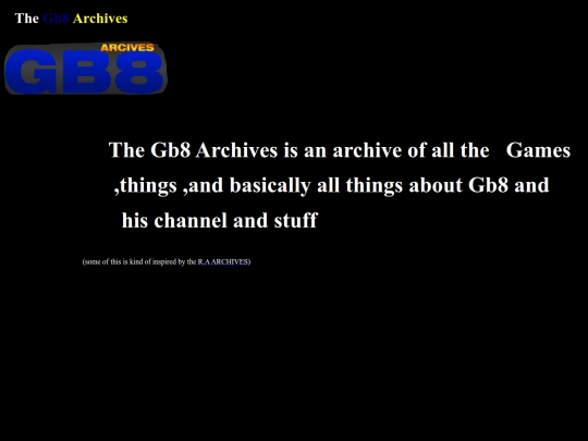 Gb8A/about screenshot