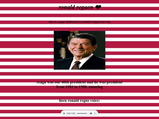reagan screenshot