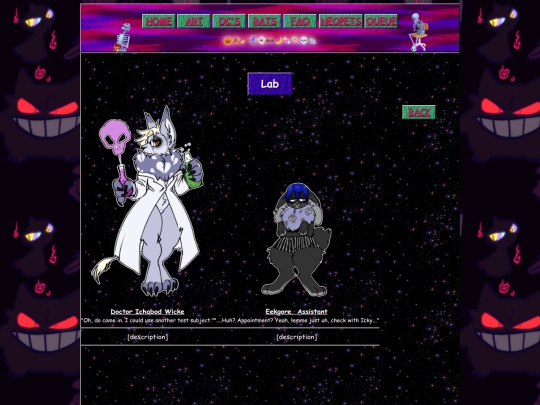 neopets/lab screenshot