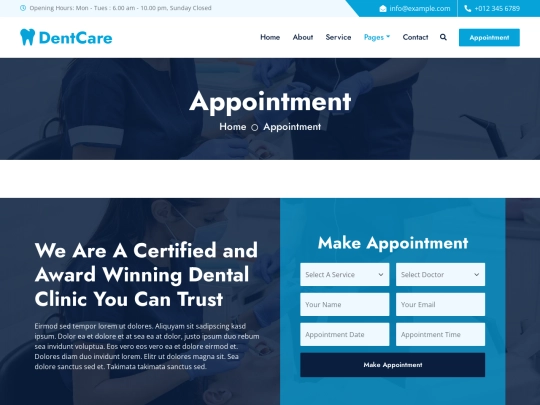PP/appointment screenshot