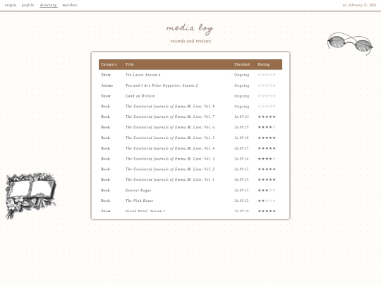 directory/media screenshot